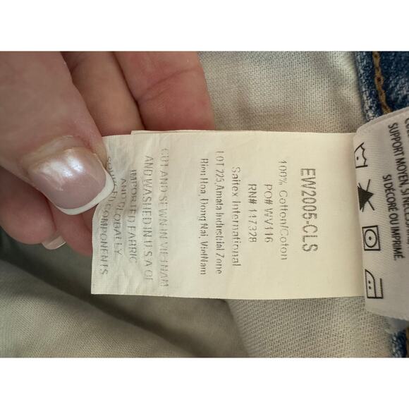 New ~ EDWIN ~ FREE PEOPLE ~One Way Maiia Wide Leg Jeans Size S - Picture 7 of 9